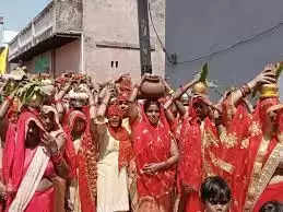 श्री गणेश सनातन धर्म मन्दिर पभात रोड़ जीरकपुर में शिवमहापुराण की कथा रविवार से शुरू की गई।