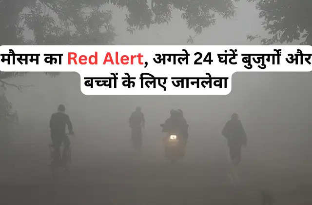 पंजाब में फिर Red Alert, अगले 24 घंटें बुजुर्गों और बच्चों के लिए जानलेवा