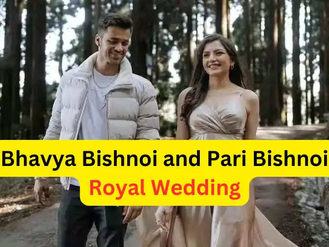 Bhavya Bishnoi and Pari Bishnoi Royal Wedding